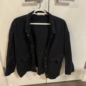 Black cotton jacket